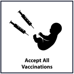 Accept all vaccinations