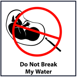 Do not break my water (red)