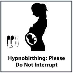 Hypnobirthing: please do not interrupt