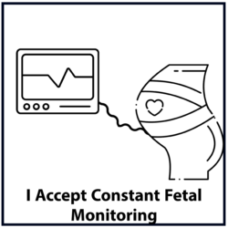 I accept constant fetal monitoring