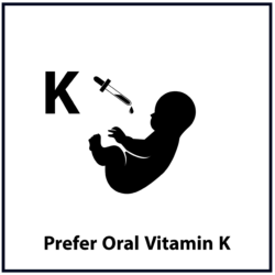 Prefer oral vitamin K