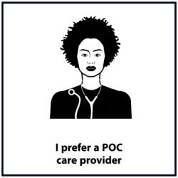 I prefer a POC care provider
