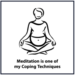 Meditation is one of my coping techniques